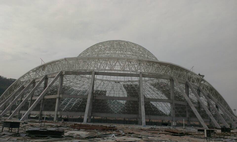 绵竹体育场馆网架工程